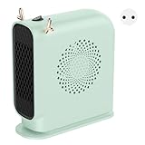 Elektrischer Raumheizer, tragbare elektrische Heizgeräte mit schnellem Heizdesign, energiesparender Raumwärmer für den Innenbereich, Home-Office-Badezimmer (EU Plug)