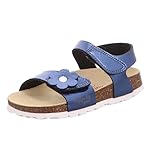 Superfit Fussbettpantoffel Sandalen, BLAU 8000, 26 EU