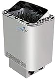 WelaSol® Saunaofen Nordex 9kW mit integrierter Steuerung, ohne Steine
