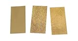 Knorr Prandell 8308150 - Verzierwachs Sortiment, Größe: 175 x 80 x 0.5 mm, Gold