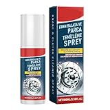 Generisch Bremsenteile Reiniger,100 ml Autofettreiniger | Sicherer Entfetter für Automobil Radstaub Eisen Felge Bremsscheibe Nabe Detailing | Eisen Felge