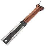 Loufy Handsäge, doppelseitig, Klappsäge, Holzsäge für Holzbearbeitung, 45 ° und 90 °, für hartes und feines Schneiden, geeignet zum Sägen von Gartenzweigen