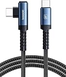toocki USB C Kabel 60W, 1M USB C auf USBC Schnellladekabel PD 3.0, Nylon Ladekabel für iPhone 17/iPhone 16 Pro max Samsung Galaxy S24 S23 S22 Note 20 MacBook Pixel