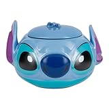 Paladone Stitch Keksdose - Offiziell lizenziertes Disney Stitch-förmiges Behältnis mit Deckel, ideal zur Aufbewahrung von Keksen & Trockenwaren, neuartige Disney-Küchenutensilien
