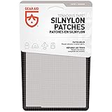 GearAid Unisex – Erwachsene Silnylon Patches Kleben, semi-transparent, Einheitsgröße