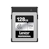 Lexar Professional SILVER Series 128GB CFexpress Karte, Typ B CFe Karte, bis zu 1750MB/s Lesegeschwindigkeit, CF Karte mit PCIe Gen3x2, kompatibel mit DSLR, rückwärts mit XQD Kamera(LCXEXSL128G-RNENG)