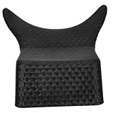 BESTYASH 5 Stück Shampoo-Kissen Bad Kopfstütze Ergonomisch Wanne ausruhen Nackenkissen Salonschale Salon Nackenkissen Zubehör für Salonwaschbecken Kissenshampoo PVC Black