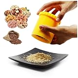 FOVNOT Manuelle Muskatreibe Multifunktionaler Muskatnuss Mühle Muskatnuss Nusszerkleinerer Muskatmühle für Muskatnuss Erdnüsse Kakaobohnen Cashewnüsse und Andere Gewürzpartikel