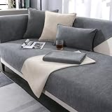 BohrenCL Sofa Überzug, Chenille Sofabezug, Sofadecken Für Sitzfläche, Sofaschutz Katze Hund, Sofaüberwurf, Couch Überzug 1/2/3/4 Sitzer, Sofaüberwürfe, Couchbezug, Sofa Schutzdecke
