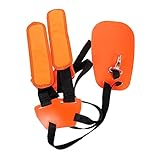 POPETPOP 1Stk Riemen für Rasenmäher handhaben Geschirr trimmer zubehör rasenmäher ersatzteile unkrautvlies rasenmähermesser Gurtband für Mäher Schultergurt für Rasentrimmer Polyester Orange