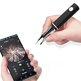 Scopepickeu Visuelle Haarentfernungs-Pinzette mit 1080p Kamera & LED-Licht – WLAN-fähige, USB-wiederaufladbare Präzisionspinzette für weiße Haare, Ohrhaare, Augenbrauen & Wimpern