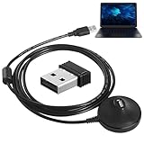 Vortex ANT-Dongle ANT+-kompatibler Dongle Radfahren ANT-Dongle Tragbarer ANT+-Adapter ANT+-Empfänger ANT+-USB-Anschluss ANT-Adapter USB ANT+ -Dongle Cycleops ANT-Adapter Rouvy ANT+-Empfänge