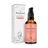 Störtebekker® Premium Bartöl Tortuga - tägliche Bartpflege für 3-Tage-Bart bis Vollbart - 50ml Beard Oil Vegan - Bart Öl Herren mit angenehmen Duft - Hochwertige Inhaltsstoffe - Made in Germany