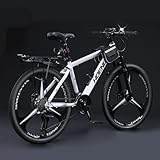 Mountainbike 24 27,5 Zoll 30 27 Gang Federung Geländewagen Doppelscheibenbremse Herren und Damen C1,26 inch 27 Speed