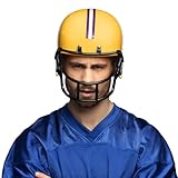 Boland 01454 - American Football Helm, Zubehör für Faschingskostüme, Kopfbedeckung für Karneval und Mottoparty, Footballspieler