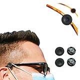 CeFurisy Maskenhalter Brille, Gehörschutz Rutschfest Silikon Elastische Maske Regler zur Entlastung der Ohrentlastung für Erwachsene Kinder