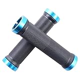 Mountainbike-Griffe, Fahrradgriffe,Griffe mit Doppelverriegelung - Bequemer, Rutschfester Handgriff für Beachcruiser, Roller und Falträder