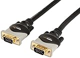Amazon Basics VGA-auf-VGA-Kabel, 3 m, 15-polig (Full HD 1080p)