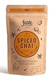 Fonte Handcrafted Vegan Spiced Chai Tee Mischung, 250g Pulver, Traditionelle Gewürzmischung mit Schwarztee, Ingwer und Zimt, 12 Portionen
