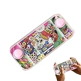 Kreisspielmaschine, tragbares Wasserspiel Handheld-Wurfspielzeug Unterhaltsames tragbares Wasserring-Arcade-Spiel für Kinder, alle Altersgruppen, Mädchen und