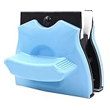 POLISH Cleane Tool Magnetischer Fensterwischer HaushaltsglasbüRste Doppelseitige FensterreinigungsbüRste,Blau