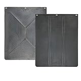 XUKEY Schmutzfänger aus Gummi, robust, 76 cm x 61 cm, 2 Stück