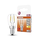 OSRAM SPECIAL T26 FIL 10 kleine LED-Speziallampe mit E14-Schraubsockel, extrem kleine Bauform, Doppelpack, 1,3W, 110lm, 2700K, warmweißes Licht, gute Rundum-Lichtausstrahlung, lange Lebensdauer