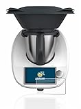 BROTECT Schutzglas für Vorwerk Thermomix TM6 Schutzfolie Panzer-Folie Glas [Extrem Kratzfest 9H, Anti-Fingerprint, Ultra-Transparent]
