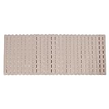 ZASCHMOY Badewannenmatte, rutschfeste, Strukturierte Oberfläche mit Mehreren Saugnäpfen, Streifenmuster für Badezimmer, Dusche, Pool, Sauna (40 * 100 cm)