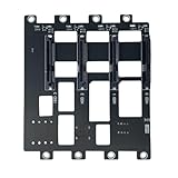 NPXUAMTJ Starke Metallgehäuse Backplanes Für 4 Bays SFF8643-Port 6 Gbit/s Übertragung Und Kühlausschnitte. Metall Sass Backplanes