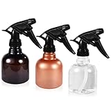 YYTOL Sprühflasche Klein Haare 250ml Leere Zerstäuber Sprühflaschen Pflanzen zum Befüllen Leer Wassersprühflasche für Blumen Hausreinigung 3 Stk