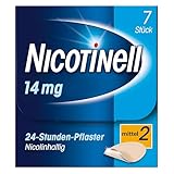 Nicotinell 14 mg / 24-Stunden- Nikotinpflaster, 7 St.: Pflasterstärke Mittel (2) – Das Nicotinell Nikotinpflaster mit der Steady-Flow Technologie hilft, das Rauchverlangen für 24 Stunden zu lindern