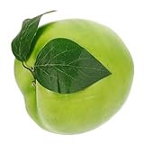 Ciieeo Simulation Apfelmodell Künstliche Äpfel Simulierter Apfel Simuliertes Obst Falsches Obst Mini-obstdekor Foto-Requisite Gefälschte Äpfel Gefälschter Apfel Light Green Schaum