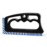 Fugenbürste Fuginator Master Handbürste Universalbürste Reinigungsbürste für Bad, Küche und Haushalt, Farbe:schwarz / blau