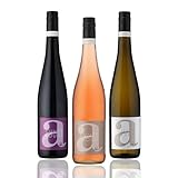 A. Diehl Weinpaket alkoholfreie Weine aus Deutschland - Cuvée Blanc, Rosé, Rouge (3x0,75l)