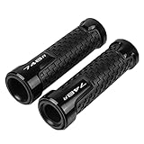 Motorrad-Griffstecker Motorrad-Knöpfe Anti-Rutsch-Scooter-Griffenden Griffe Lenker für Du&Cati 848/EVO 2007-2013 Lenker (Color : Schwarz)
