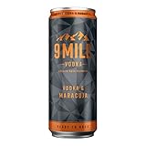 9 Mile Vodka & Maracuja (1x0,33l) | Premix in der Dose | 10% Alkoholgehalt | Granite Rock Filtrated Premium Wodka |