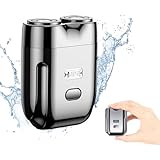 Reiserasierer Mini Rasierer Herren Elektrisch - Tragbarer USB Mini Rasierer Elektro Rasierer Man Klein Travel Shaver Nass und Trocken Reise Rasierer für Familien, Reisen
