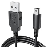 3DS Ladegerät, ENDARK 1.2m (3.9ft) Ladegerät Netzkabel Ladekabel für 3DS, 3DS XL, DSI, DSI XL, 2DS, NEU 3DS XL (Schwarz)
