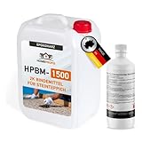 Home Profis® HPBM-1500 2K Epoxidharz Bindemittel für Steinteppich Innen & Außen (0,3kg) – Transparent, geruchsarm, ausreichend für 5kg Marmorkies
