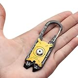 20 in 1 Multifunktion Taschenwerkzeug, Kompaktes Taschenmulti Werkzeug mit Funktionen wie Schraubenzieher Sechskantschlüssel Lineal und Multitool Schlüsselanhänger für Camping Outdoor & Alltagseinsatz
