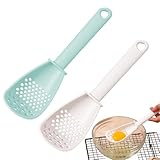 Sghtil Kochlöffel zum Kochen, Kochlöffel zum Kochen, Antihaft-Kochutensilienlöffel | Multifunktionales Kochlöffelwerkzeug, Schlitzlöffel für