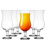Glasmark KROSNO 1992 Cocktailgläser Set Gläser 6 Stück Trinkgläser Cocktail Transparent Spülmaschinenfest 350 ml