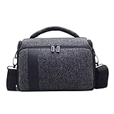 VBPBHFFNMW Stoßfest tragbare Projektor-Tasche for Mini-Aurora-Projektor-Tasche fit for Xgimi. Fit for Halo Mini Mogo Pro CC KK G02V G03V Spielen Sie Fit for Xiaomi Kameratasche(Dark g)