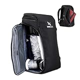 Zeeksack Rucksack Schwarz 30L – The Organizer Backpack & Reiserucksack mit Laptopfach, herausnehmbaren Trennern & Smart Pockets – Handgepäck-Rucksack fürs Flugzeug, Arbeit, Fitness & Wochenendtrips