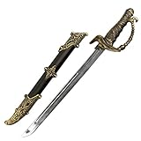 Boland 00659 - Piraten-Schwert mit Scheide, Halloween, Karneval, Themenparty, Mottoparty, Zubehör, Accessoire