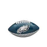 Wilson American Football NFL CITY PRIDE, Philadelphia Eagles, Mischleder, Für Freizeitspieler, Petrol/Silber, WTF1523XBPH