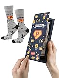 soxo Papa Geschenk Socken Herren Geschenke Für Männer Lustige Socks Men Baumwolle 40-45
