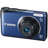 Canon A2200 Digitalkamera Compact 14.1 Megapixel, Zoom 4 x blau