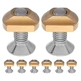 FUNOMOCYA 8 Stück Marine Bolzen Surfbrett T Muttern Rändelschrauben Für Kajak Surfbrett Montagesatz Fußball Rückplattenschrauben Möbelschrauben Tragflächenschienenmutter